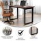 Flash Furniture Redmond 48x24 Conf Tbl w/1in. Thick Dbl Sided Laminate Tbl Top w/PVC and U-Frame Steel Bse, Walnut MT-M4824-WLT-UBF-GG - alternate 3